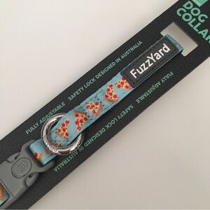 Dog Collar (S) Pepperoni Pizza Print for Small Dogs Adjustable NEW FuzzYard